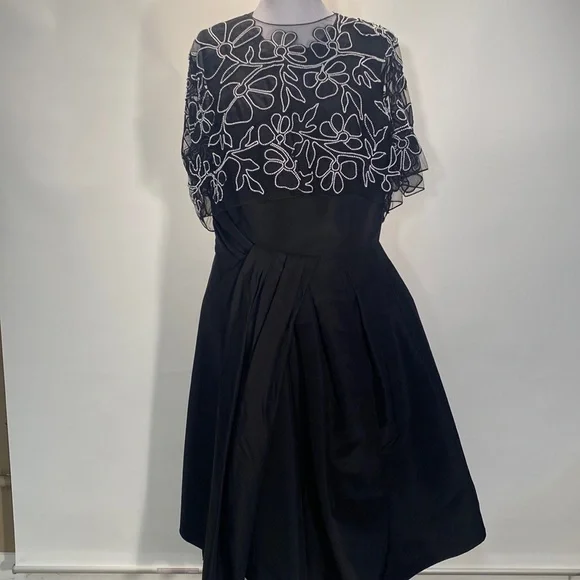 Carolina Herrera | Dresses | Carolina Herreraembroidered Draped Capelet Dress | Poshmark Carolina Herrera | Dresses | Carolina Herreraembroidered Draped Capelet Dress | Poshmark